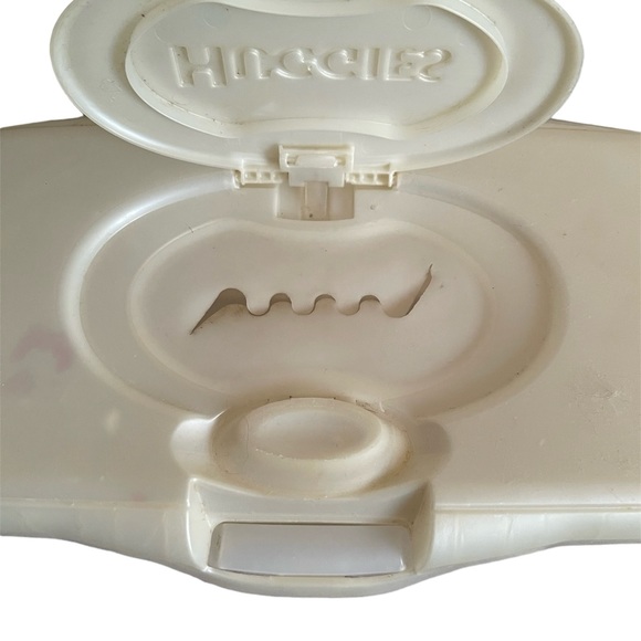 Empty Huggies Baby Wipe Container Clamshell Box Storage Tub Pink Floral - Picture 9 of 13